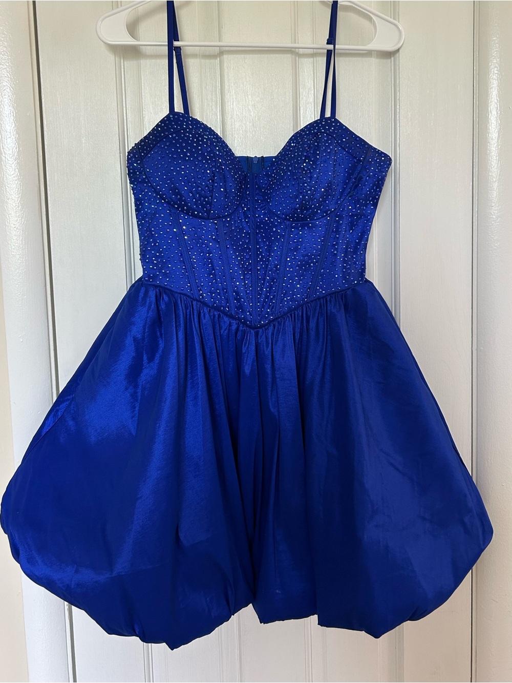 Royal Blue Mini Dress